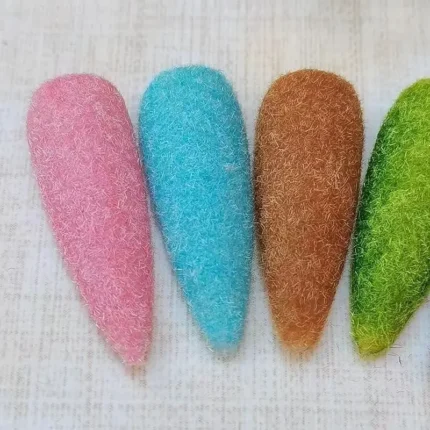 12 Colors Winter Nail Velvet Powder DIY Nail Art Decorations Fluffy Nail Glitter Dust DIY Design Christmas Pigment 10g In Bottle - Image 4
