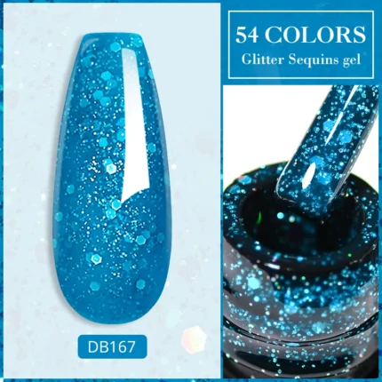 Mtssii 5ML Metallic Liner Painting Gel Chrome Gold Silver Mirror Nail Polish Super Bright Drawing Line French Nail Art Varnish - Image 30