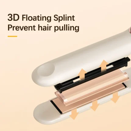 Professional Hair Straightener Flat Iron Straightener Curler 2 in 1 Smoothing Iron Fast Heating Hair Tools for All Hairstyles - Image 5