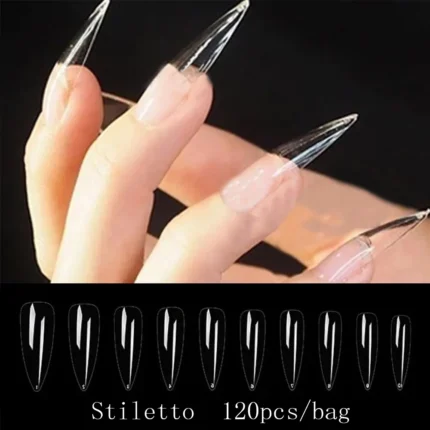 120pcs/bag Matte Press On Nail Tips Soft Full Cover False Nails Oval Almond Sculpted Fake Nail - Image 13