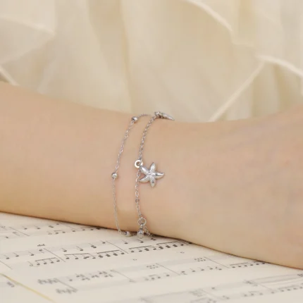 Cazador Starfish Seashell Charms Women's Bracelet Stainless Steel Summer Beach Jewelry Hand Bracelet Gift Trend 2025 Wholesale - Image 4