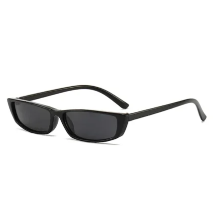 Fashion Vintage Small Rectangle Sunglasses Girls Boys Black White Brand Designer Sun Glasses UV400 Shade Outdoor Sunglasses - Image 4