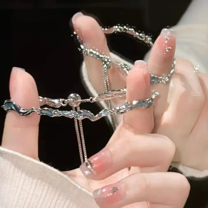 Female Luxury INS Imitation Pearl Bracelet Cartoon Cute White Beads Imitation Cat Claw Bracelet For Women Fashion Jewelry Trendy - Image 11