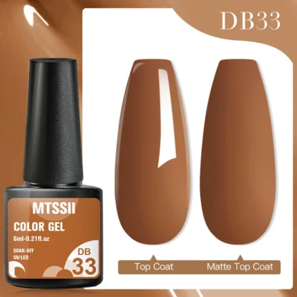 Mtssii 7ml Translucent Jelly Rubber Base Gel White Nude Pink Clear Semi Permanent Nail Gel Polish UV Gel Nail Art Manicure - Image 49
