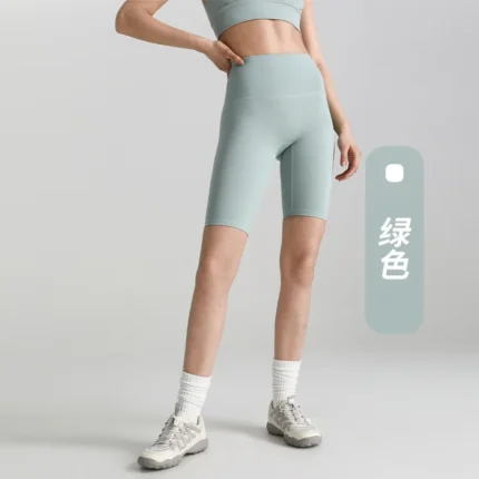 Women Sports Short Yoga Legging Shorts Squat Proof High Waist Fitness Tight Shorts Quick Drying Cycling Workout Gym Shorts 2025 - Image 8