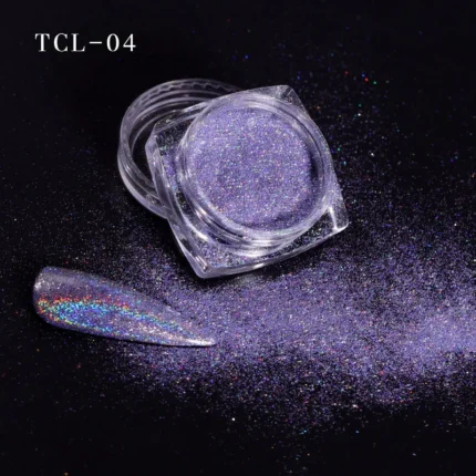 Green Chameleon Color Pigment Nail Powder Summer Pretty Shiny Nail Glitter Metallic Glitter Powder Chrome Dust UV Gel Nail Art - Image 14