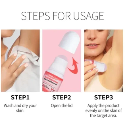 Body Odor Spray Underarm Deodorants Long Lasting Antiperspirant Hair Inhibitor Sweat Hair Removal Eliminate Bad Smell Skin Care - Image 3