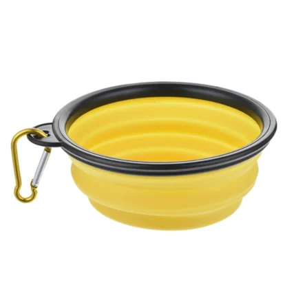 350/1000ml Large Collapsible Dog Pet Folding Silicone Bowl Outdoor Travel Portable Puppy Food Container Feeder Dish Bowl - Image 17