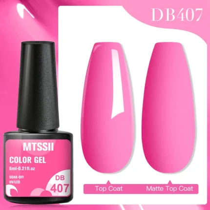 Mtssii 5ML Metallic Liner Painting Gel Chrome Gold Silver Mirror Nail Polish Super Bright Drawing Line French Nail Art Varnish - Image 94