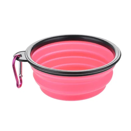 350/1000ml Large Collapsible Dog Pet Folding Silicone Bowl Outdoor Travel Portable Puppy Food Container Feeder Dish Bowl - Image 12