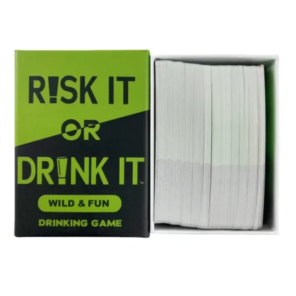 Risk It Or Drink It Fun Party Game For College Card Game Drinking Game Pregame Night Hilarious Dares Challenges Questions Adult - Image 5