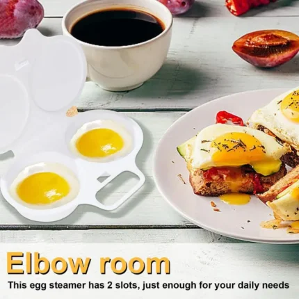 Food Grades Plastic Microwave Cooking Eggs Steamer Convenient Kitchen Cooking Mold Egg Poacher Fried Egg Tool - Image 4