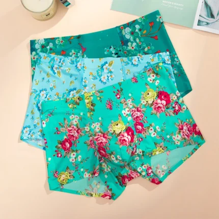 sexy panties Boxers man Men's panties Mens boxer ice silk men underwear thin seamless men underwear printing summer Underpants - Image 5