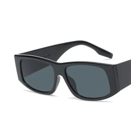 Fashion Vintage Black Square Sunglasses Woman Luxury Brand Small Rectangle Sun Glasses Female Clear Eyeglasses Oculos De Sol - Image 7