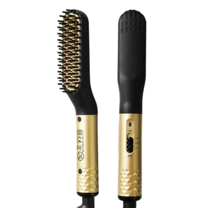 Professional Hair Comb Brush Beard Straightener Multifunctional Hair Straightening Comb Hair Curler Fast Heating Styling Tools - Image 7