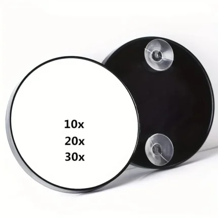 10x20x30x Times Magnification Mirror With Suction Cup Blackhead Magnifying Remove Acne Pore Skin Tool For Bathroom Makeup Mirror - Image 5