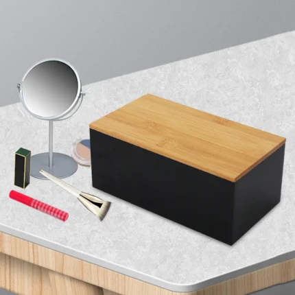 Desk Organizer Multipurpose Durable Sundries Storage Makeup Organizer Box for Dresser Desktop Vanity Countertop Bathroom - Image 5
