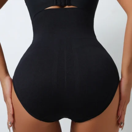 UBAU High Waist Button-Down Seamless Women's Crotchless Panties Tummy Control Shaping Underwear Girdle Enhanced Fit 2024 - Image 3