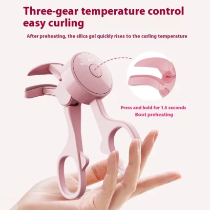 Electric eyelash curler, long-lasting styling, easy and perfect curling all day long, portable electric eyelash curler - Image 4