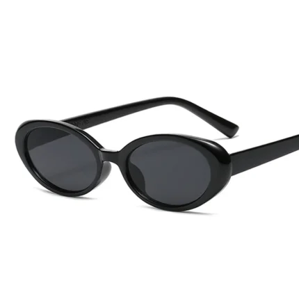 Small Frame Vintage Sunglasses Man Brand Designer Sun Glasses Male Fashion Shades Oval Mirror Black Retro Oculos De Sol - Image 3