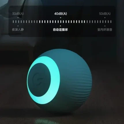 Smart Cat Rolling Ball Toys Rechargeable Cat Toys Ball Motion Ball Self-moving Kitten Toys for Indoor Interactive Playing 고양이 - Image 5