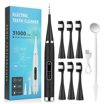 Electric Dental Scaler Calculus Remover Teeth Plaque Cleaner Teeth Whitening Dental Stone Removal 1pc Toothbrush head Oral Care - Image 9