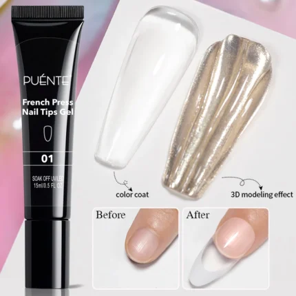 5ml Golden Silvery Metallic Painting Liner Gel Polish Chrome Mirror Effect Semi-Permanent Varnish For Stunning French Nail Art - Image 122