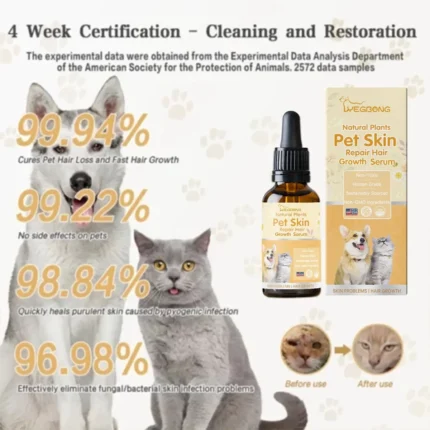 Pet Moss Essence Anti-Itch Anti-flea Mites Ticks Spray For Cat And Dog Skin Problems Pet Healthy Care - Image 4