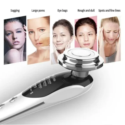 in 1 Facial Massager Mesotherapy Radiofrequency For Face Apparatus Radio Frequency EMS Skin Tightening Lifting Device LED Care - Image 5