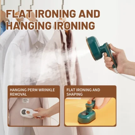 Mini hanging ironing machine Household steam iron Clothing store ironing machine hand-held convenient ironing machine - Image 3