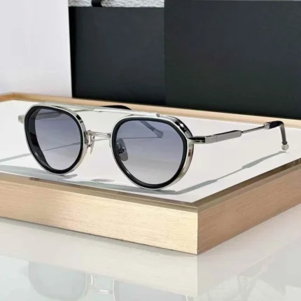 Heavy Metal Retro Oval Design Luxury Vintage Fashion Trend John Sunglasses JULIA Alloy-Acetate High Street Unisex A+ Top Quality - Image 6