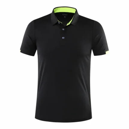 Casual Sports Quick-drying Lapel Short-sleeved POLO Shirt Cycling Suit Fitness Suit For Men - Image 13