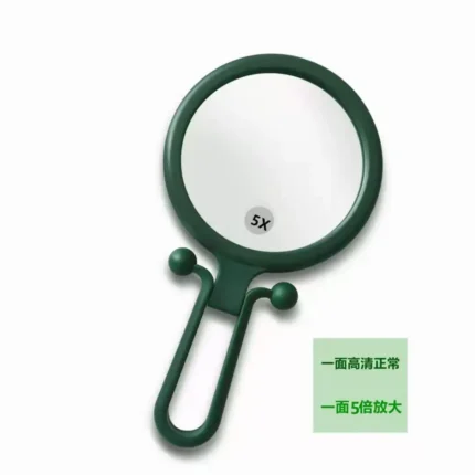 2/5/10X Magnifying Makeup Mirror Handheld Makeup  Folding Hand  Pocket Mirror Make Up Tools - Image 8
