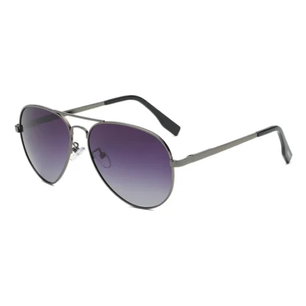 Classic Big Pilot Polarized Sunglasses Men Luxury Metal Black Aviation Sun Glasses Male Fashion Driving Vacation Shades UV400 - Image 9