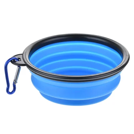 350/1000ml Large Collapsible Dog Pet Folding Silicone Bowl Outdoor Travel Portable Puppy Food Container Feeder Dish Bowl - Image 16