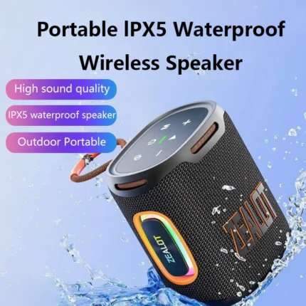 ZEALOT S122 Portable Wireless Speaker 25W Dual Pairing 6000mAh Battery Boom Bass Wireless Speaker - Image 8