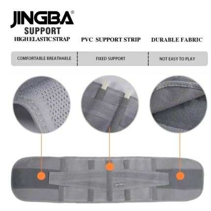 JINGBA SUPPORT Fitness Waist Back Support Belts Sweat Belt Trainer Trimmer Musculation Abdominale Sports Lumbar joint Protector - Image 5