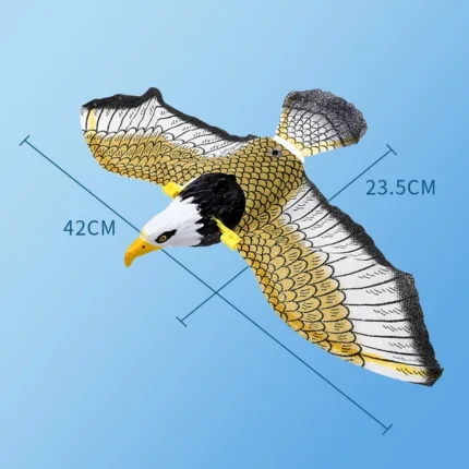 NONOR Cat Interactive Toys Simulation Bird Electric Hanging Eagle Flying Bird Cat Teasering Play Cat Stick Scratch Rope Pet Toys - Image 8