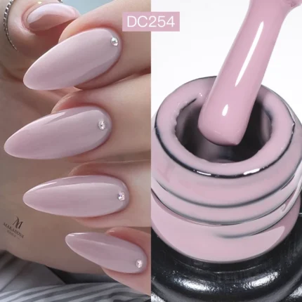 Mtssii 7ml Translucent Jelly Rubber Base Gel White Nude Pink Clear Semi Permanent Nail Gel Polish UV Gel Nail Art Manicure - Image 123