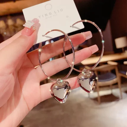 2023 New Fashion Unique Design Elegant Exquisite Light Luxury Zircon C Earrings Women Jewelry Party High-grade Gift Wholesale - Image 19