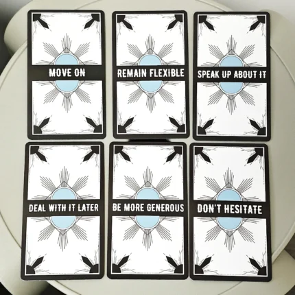 Yes or No Oracle Deck 10.3*6cm Yes/No Tarot Cards - Get Quick Answers To Specific Questions 54 Pcs Oracle Cards - Image 4