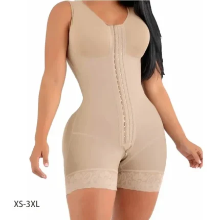 High Compression Fajas Colombianas Body Shapewear Women Corrective Girdle Tummy Control Post Liposuction BBL Slimming Waist Belt - Image 8