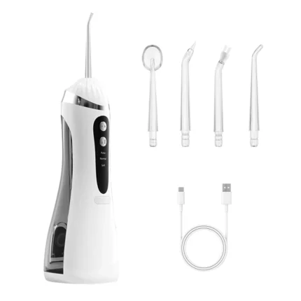 Teeth Water Flosser Electric Oral Irrigator Portable Home Dental Cleaning Teeth Rechargeable Waterproof Teeth Cleaner Oral Care - Image 8
