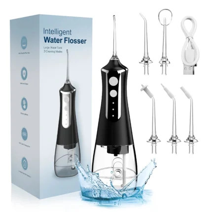 Water Flosser Teeth Picks, Cordless Portable Oral Irrigator, Powerful And Rechargeable Water Flosser For Teeth, Brace Care - Image 5