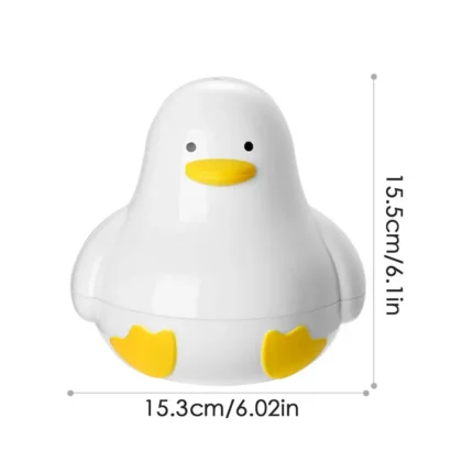 Microwave Egg Steamer 4-Capacity Breakfast Cooker Perfectly Cooked Egg Duck Shaped Microwave Cooking Accessories for Kitchen - Image 7