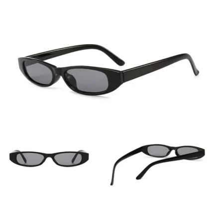 New Small Narrow Cat Eye Sunglasses Women Men Luxury Brand Black Red Sun Glasses Retro Tiny Rectangle Candy Shades Lentes De Sol - Image 6