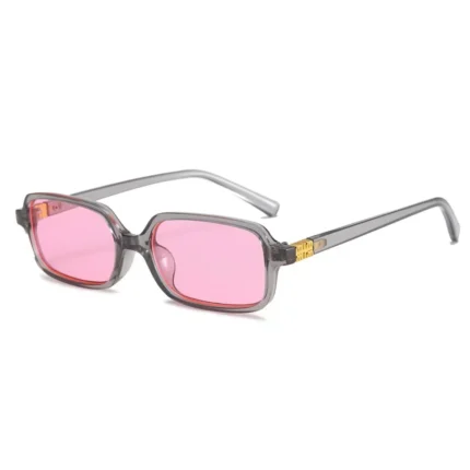 Sexy Small Square Sunglasses for Women 2024 Brand Designer Fashion Luxury Shades UV400 Black Eyewear Men Vintage Sun Glasses - Image 18