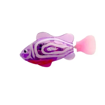Cat Toy LED Inductive Interactive Swimming Robot Fish Toys Glowing Electric Fishs Stimulate Kitten Hunting Instinct Pet Products - Image 7