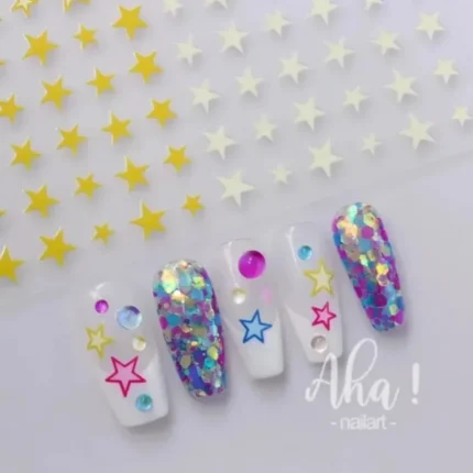 3D Small Bow Ribbon Bowknot Y2K Nail Sticker MIni Kawaii Japanese Adhesive Decals Nail Art Manicure Decorations DIY - Image 25