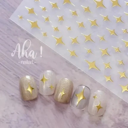 Black White Pink Mini Bowknot Design Nail Art Sticker Self Adhesive Lace Ribbons Bow Butterfly Decals Nail Art Decoration - Image 14